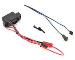 TRA8028  LED lights, power supply (regulated, 3V, 0.5-amp), TRX-4/ 3-in-1 wire harness