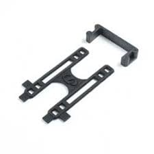 LOS231075 Battery Mount Set, Aluminum Chassis: 22S