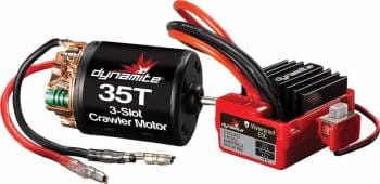 DYNS0900 Brushed Crawler Motor/ESC Combo 35T