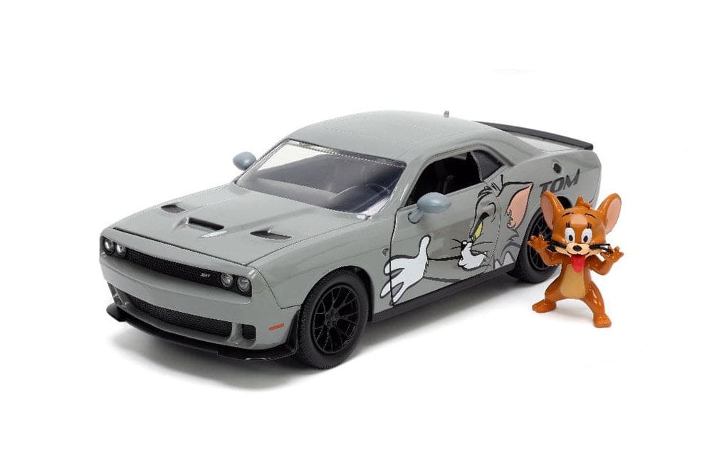 JAD33722 Jada 1/24 "Hollywood Rides" 2015 Dodge Challenger SRT8 Hellcat with JERRY