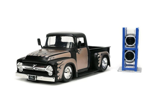 JAD34026 Jada 1/24 "Just Trucks" with Rack1956 Ford F-100