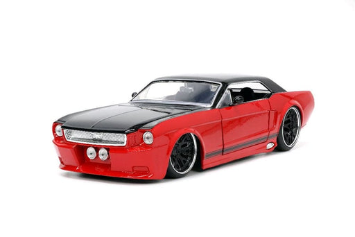 JAD34202 Jada 1/24 "BIG TIME Muscle" 1965 Ford Mustang GT Glossy Red Black