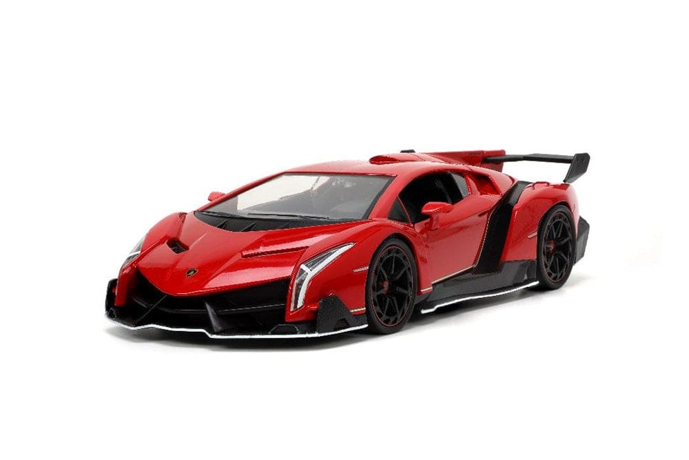 JAD34212 Jada 1/24 "Hyper-Spec" Lamborghini Veneno - Glossy Red