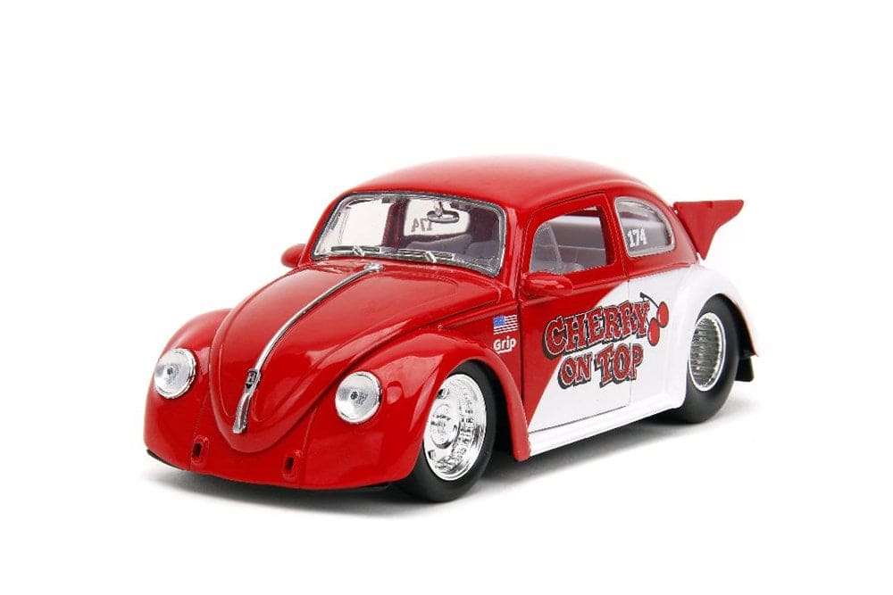 JAD34230 Jada 1/24 Punch Buggy 1959 VW Drag Beetle