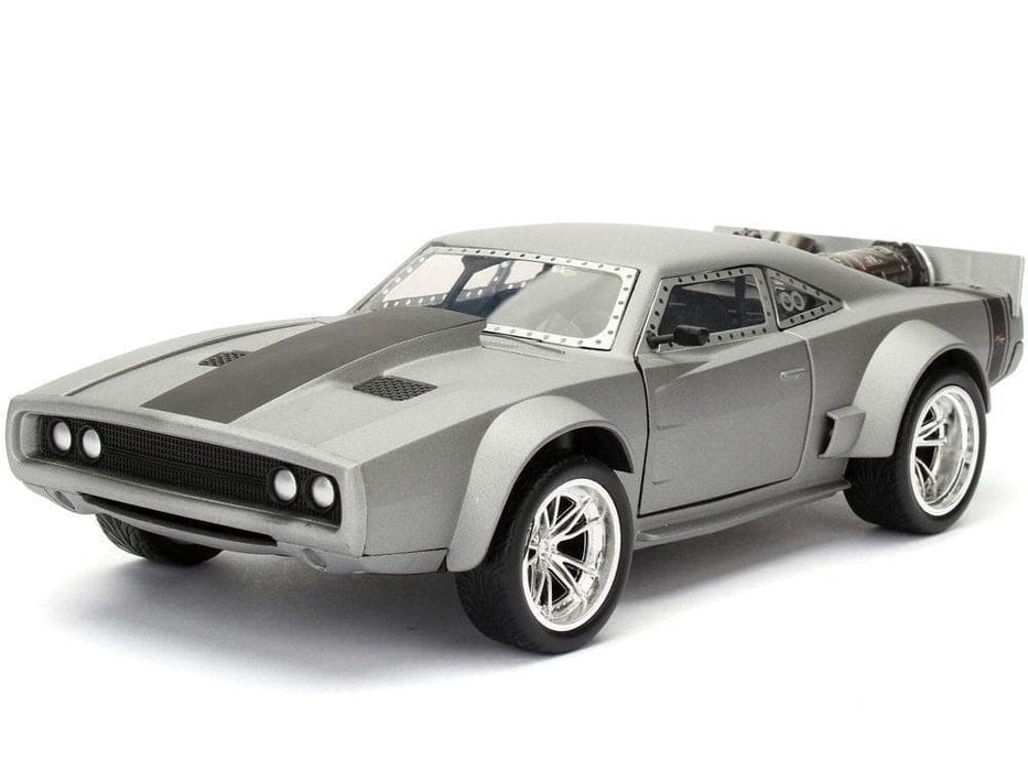 JAD98291 Jada 1/24 "Fast & Furious" Dom's Ice Charger - Semi Gun Metal Grey