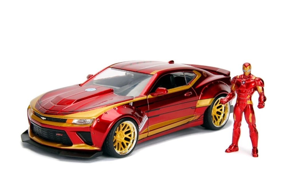 JAD99724 Jada 1/24 "Hollywood Rides" 2016 Chevy Camaro SS w/ Ironman