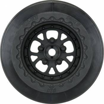 PRO277603 Pro-Line Pomona Drag Spec 2.2"/3.0" Blk Slash 2wd Rr/4x4 F/R