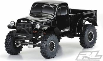 PRO349918 Pro-Line 1946 Dodge Power Wagon Tough-Color (Black) Body