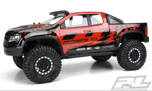 PRO351700 Pro-Line Chevy Colorado ZR2 Clear Body 12.3" 313mm WB Crawlers