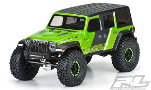 PRO354600 Pro-Line Jeep Wrangler JL Unlimited Rubicon Clear Body for 12.3