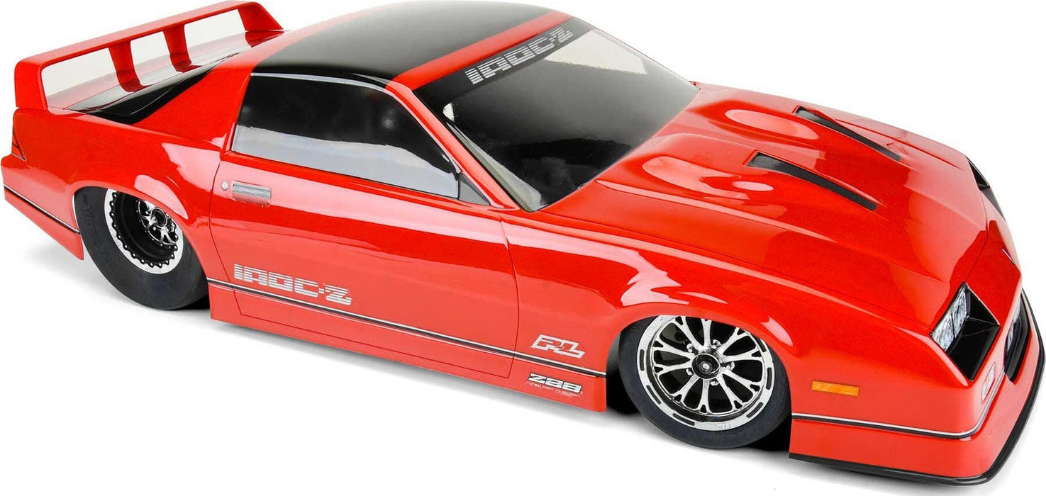 PRO356400 1985 Chevrolet Camaro IROC-Z Clear Body Slash Drag