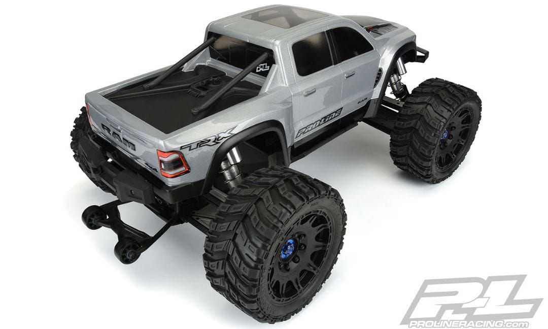 PRO357417 Pre-Cut 2021 Ram 1500 TRX Clear Body X-MAXX