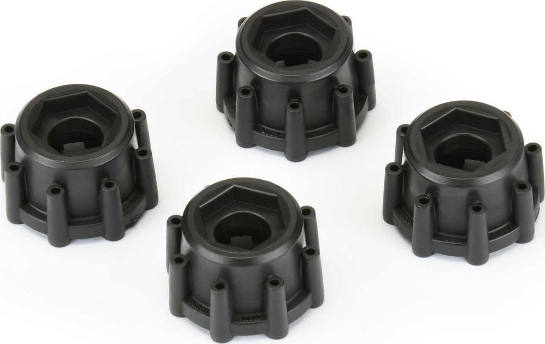 PRO634500 8x32 to 17mm Hex Adapters for 8x32 3.8" Wheels