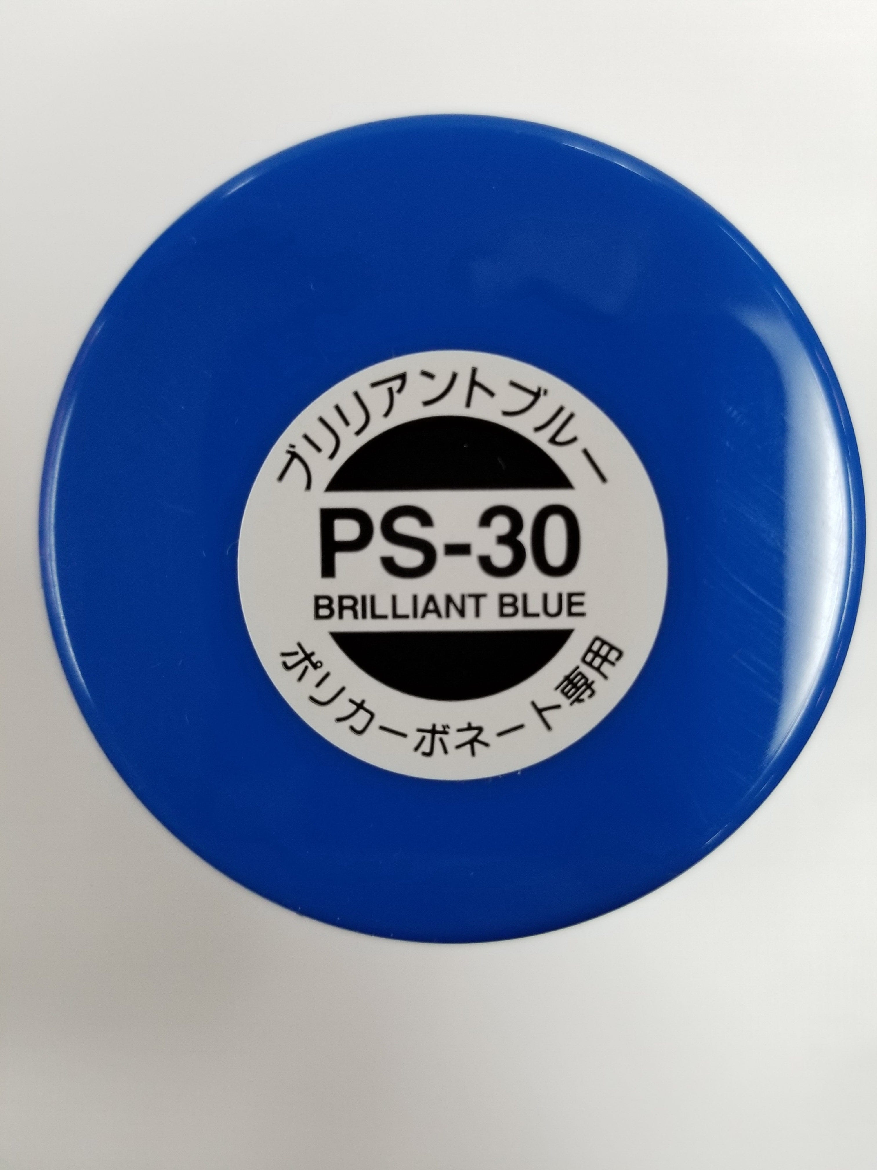 Tamiya Polycarbonate PS-30 Brilliant Blue Spray Paint