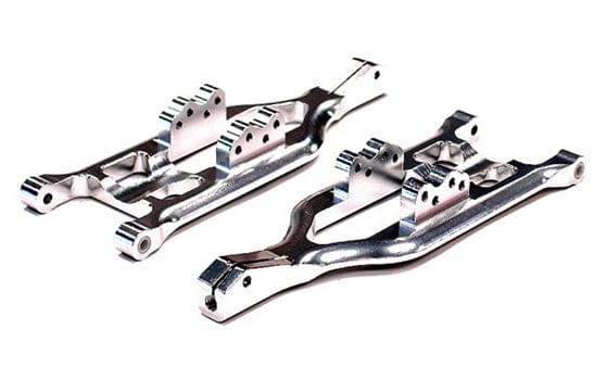 INTT4087S Rear Lower Arm (2), Silver: EMX, TMX