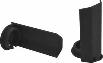 RPM80432 Shock Shaft Guards: Traxxas X-Maxx, Black