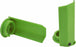 RPM80434 Shock Shaft Guards, Green: Traxxas X-Maxx