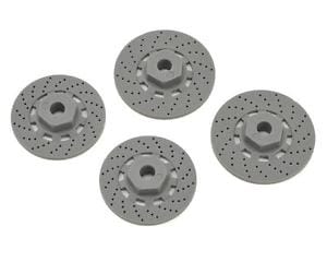 TRA8356  Wheel hubs, hex (disc brake rotors) (4)