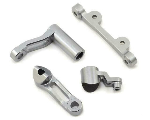 LOS331002 Aluminum Bellcrank Servo Saver Set: BR/RR