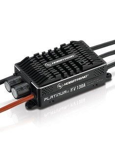 HWI30209201 Platinum 130A HV V4 OPTO ESC, for 550-700 Class Heli (6S- 14S)