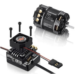 HWI38020310 XR10 Pro Stock Spec Combo - XR10 Stock Spec 2S + V10 G3R 25.5T Sensored Brushless Motor