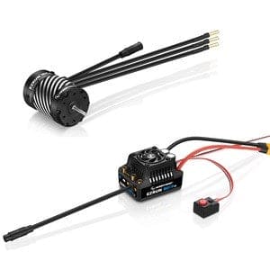 HWI38020352 QuicRun 1080 G2 ESC with Brushed 555, 13T Motor Combo