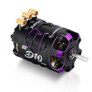 HWI30401136 Xerun D10 Brushless Drift Motor - 10.5T 4600kv, Spirit Edition (Purple)