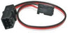 FUTAEC-16 6" Heavy Duty Dual Servo Extension Cord, Y-Harness, w/ J Connector