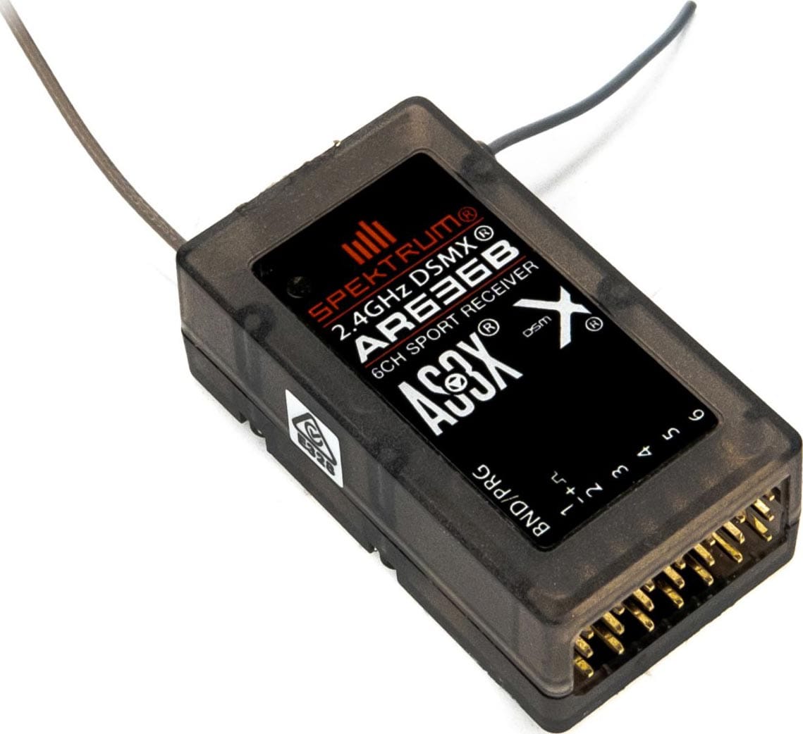 SPMAR636B AR636B DSMX 6-Channel AS3X Sport Receiver