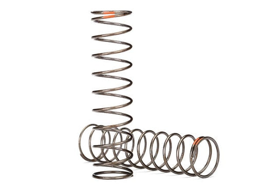 TRA8044 Traxxas Springs, shock (natural finish) (GTS) (0.39 rate, orange