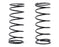 TLR5184 Front Shock Spring, 4.1 Rate, Black: 22T