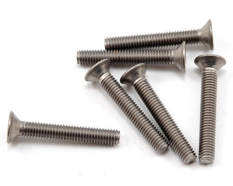 TLR5814 Titanium Flat Head Screw, M3 x 20mm (6)