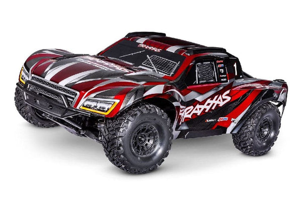 TRA102076-4RED Traxxas Maxx Slash 1/8 4WD Brushless Short Course Truck