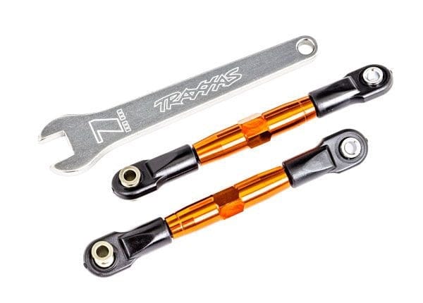 TRA2444T Traxxas Camber links, front Orange