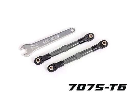 TRA2445A Traxxas Toe links, front Charcoal Gray