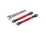 TRA2445R Traxxas Toe links, front Red