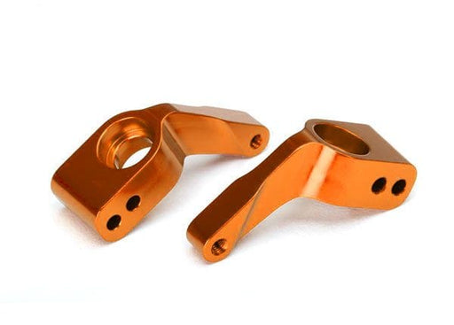 TRA3652T Traxxas Aluminum Stub Axle Carriers (Orange) (4)