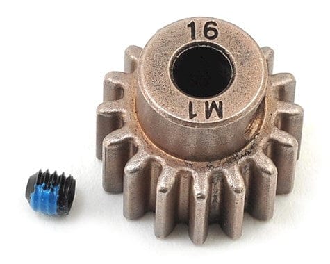 TRA6489X   Gear, 16-T pinion (1.0 metric pitch) (fits 5mm shaft)