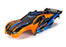 TRA6734T Traxxas Body, Rustler 4X4, Orange & Blue Decal Sheet