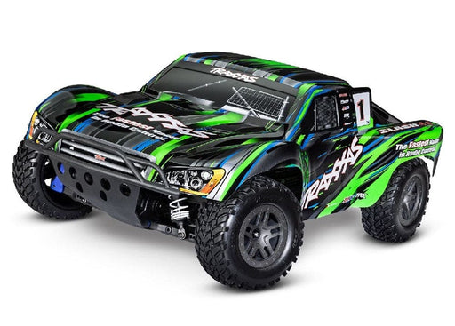 TRA68154-4GREEN Traxxas Slash 1/10 4X4 Brushless Short Course Truck RTR - Green***SOLD SEPARATELY you will need TRA2985 & TRA2827X to run this truck**