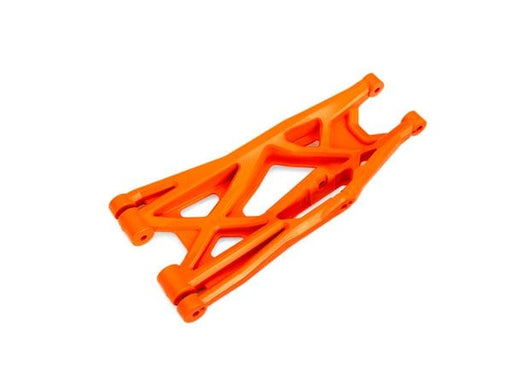 TRA7831T Traxxas Suspension arm, orange, lower (left, front or rear), heavy duty (1)