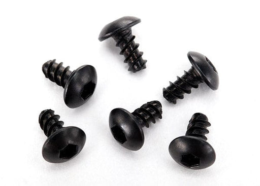 TRA7944 Screws 2.6X5mm Button-Head Machine (6) Aton