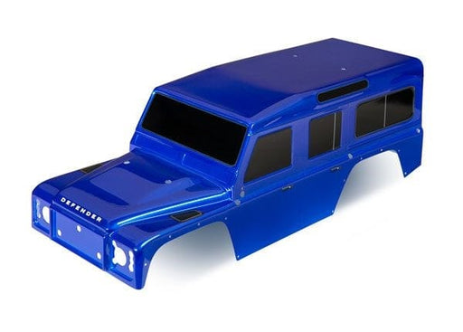 TRA8011T Traxxas Body, Land Rover Defender, blue (painted)