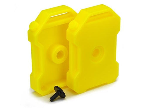 TRA8022A Traxxas Fuel Canisters (Yellow) (2)/ Screw Pin