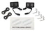 TRA8073 Traxxas Mirrors, side, black (left & right)/ retainers (2)/ body