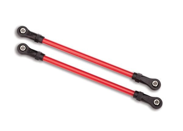 TRA8142R Traxxas Suspension links, rear upper, red (2) (5x115mm, powder c