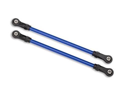 TRA8142X Traxxas Suspension links, rear upper, blue (2) (5x115mm, powder