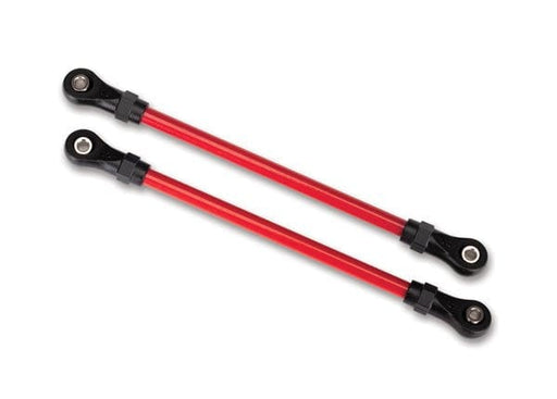 TRA8143R Traxxas Suspension links, front lower, red (2) (5x104mm, powder