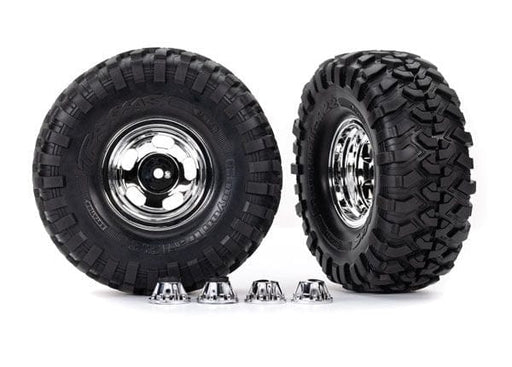 TRA8159X Traxxas Tires & Wh. Ass. Glued 2.2" Canyon Trail Tires (2)