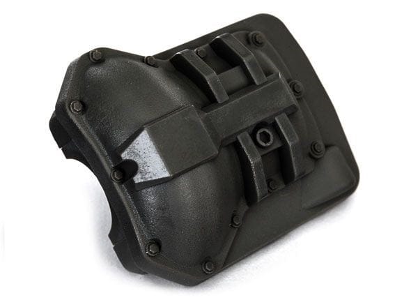 TRA8280A Traxxas Differential cover, front or rear (black)